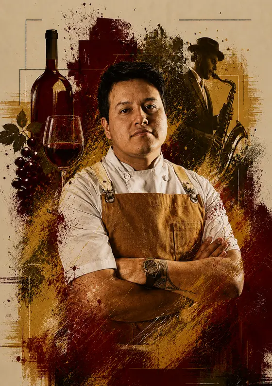 Chef Enrique Paredes, participante do Wine&Jazz Sessions 2026