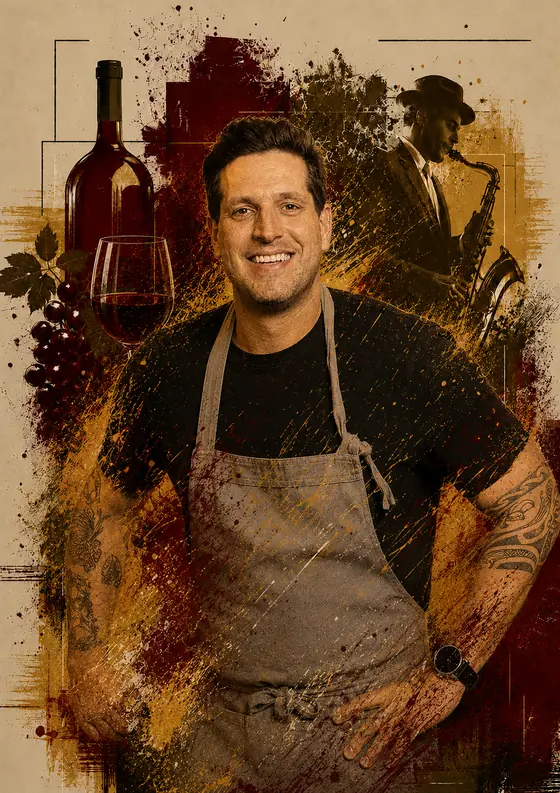 Chef Fellipe Zanuto, participante do Wine&Jazz Sessions 2026