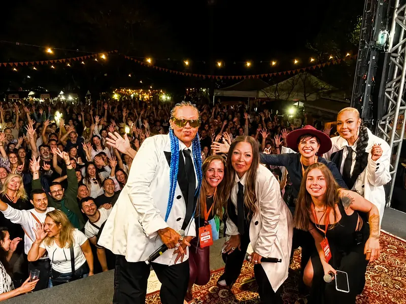 Show ao vivo na edição do Brooklin, em maio de 2025